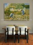 Post impressionism Vincent Van Gogh Oil Paintings Father Daughter Replicated on