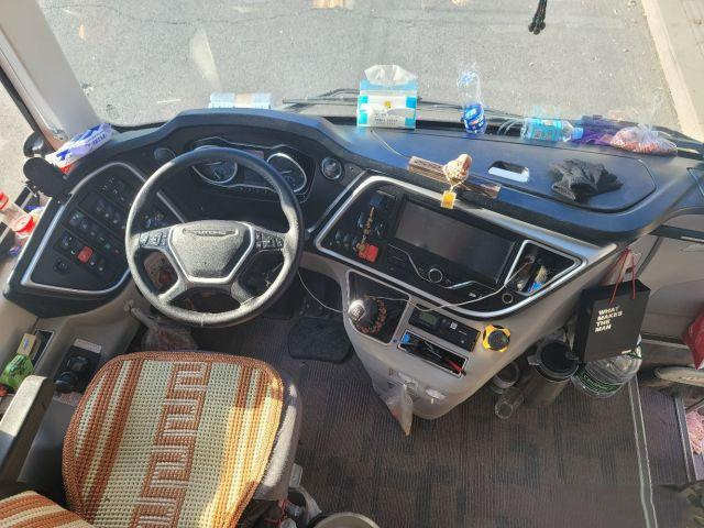 Double Rear Axle Bus Used Yutong Bus ZK6148 56 Seats 2019 Year WP.10