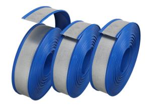 China Blue Color Steel Core Channel Letter Material Trim Cap Modern Size Hand Making 65 MM factory