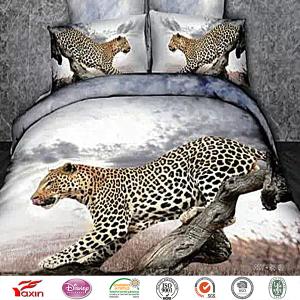 China High quality 3D animal bedding sheet sets,kids Microfiber Polyester bed linen.Hello kitty Home textiles manufacturer factory
