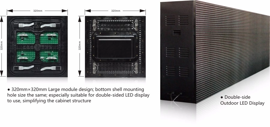 Outdoor Full Color LED Screen With High Brightness And Refresh Rate Of 1920-3840Hz