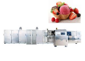China Customized Ice Cream Cone Wafer Biscuit Making Machine factory