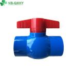Versatile 11/4" PVC Compact Ball Valve for Agricultural Field Water Distribution
