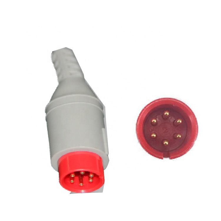 IBP adapter cable compatible for Spacelabs 6pin to Abbott transducer