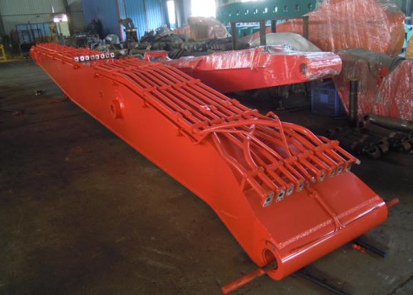 Customized Excavator Extension Arm 3 Cylinders Professional Design With Safty