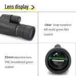 10-30X55 Zoom Telescope Cell Phone Monocular Mobile For Bird Watching