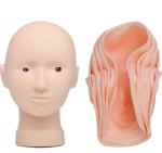 Eyebrow Lip 3D Practice Skin Korean 3D Silicone Full Face Practice Eyebrow