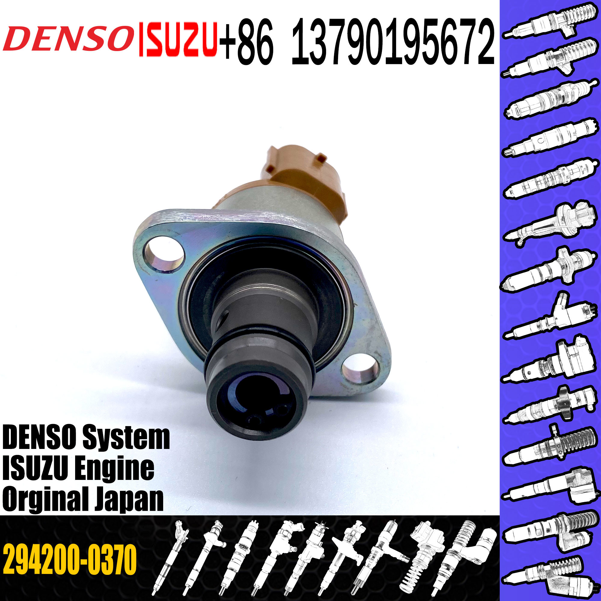 294200-0370 Diesel Car Injector Suction Control Valve For Isuzu