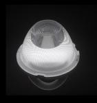 Φ 45*25mm 12 Degree Acrylic Light Lens With Holder For Hotel/Restaurant