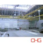 PLC Control Automatic Powder Coating Production Line For Aluminum Profiles