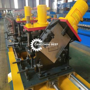 China Gypsum Ceiling Metal Section C / U Profile Stud And Track Roll Forming Machine factory