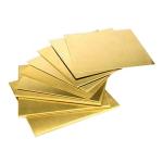 Pure Brass Copper Plate Sheet Coil Gold Color For Decoration