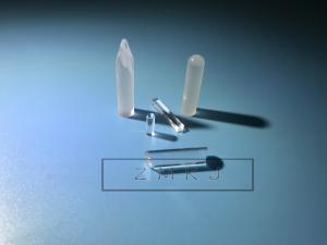 China Anti - Corrosion Sapphire Parts , Synthetic Sapphire Rod For High Temperature Thermometry factory