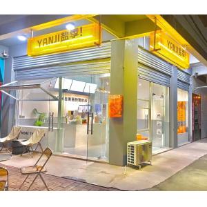 folding window aluminum balcony vertucal