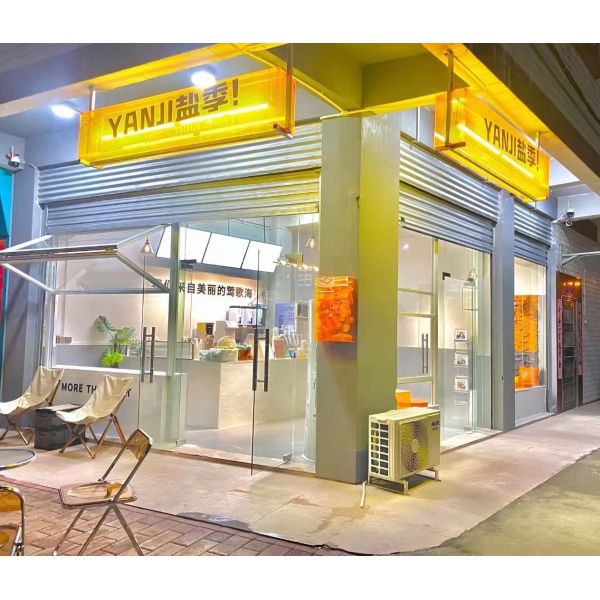 China folding window aluminum balcony vertucal factory