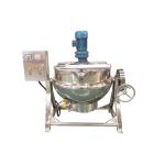 High Viscosity Stainless Steel Agitator Mixer Sauce Sandwich Pot Kettle