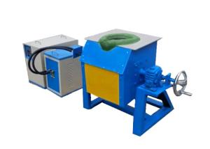 China 290A 160kw Aluminum Melting Furnace 100kg Aluminium Induction Furnace factory