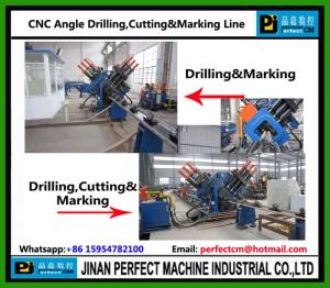 China CNC Angle Drilling, Cutting and Marking Line (Model BL2532/BL2532C) factory