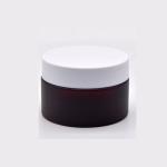 Cosmetic Packing PET Skin Care Cream Jar 30ml 60ml 100ml 150ml Black Plastic