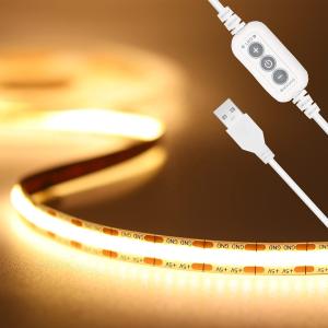 China 480 LED USB COB Strip Light Kit Waterproof and Remote Control for Holiday Lighting factory