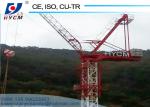 10t Building Luffing Tower Crane D5020 Model 50m Long Jib 2.0t End Load 2*2*3m