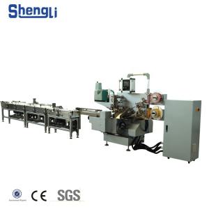 China 10-80*4-45*4-35 MM Chocolate Size Automatic Biscuit Fold Packing Machine with Gearbox factory