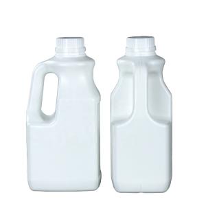 China Milk HDPE Plastic Bottle With Screw Lid Leakproof 118g factory