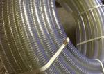 Non Toxic PVC Steel Wire Hose / Pipe / Tubing Candy Smell Resistant Abrasion