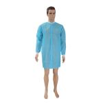 Unisex Spunbond PP Non Woven Disposable Lab Coat