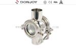 Weld Ends Flow Sanitary DN100 Sight Glass for pipeline
