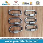 Aircraft Aluminum Best Quality Black/Red Lockable Durable Snap Carabiner Hook