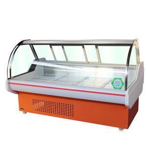 China Easy Cleaning Refrigerated Deli Case , Ventilated Cooling Deli Display Refrigerator factory
