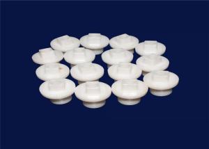 China Wear Resistant / Al2O3 Alumina Ceramic Sandblasting Nozzles White / Ivory factory