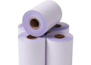 China CFB Green 47g 57mmx50mm Carbonless Paper Roll factory