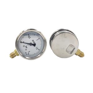 China ODM Customized Stainless Steel Manometer Resistant to Corrosion and High Temperatures factory