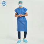 Disposable sleeveless gown hospital patient gown