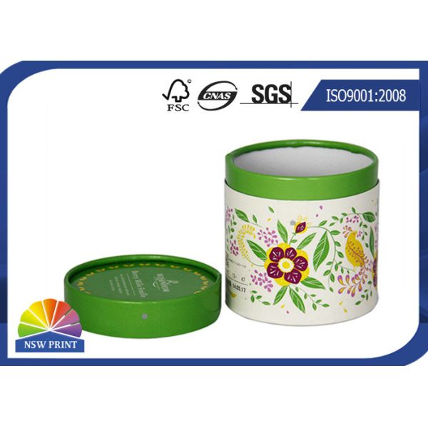 Small Round Kraft Paper Tube Packaging Can / Cardboard Packaging Tubes with Logo