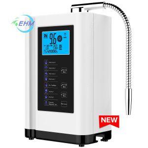 China Alkaline Water Ionizer Hydrogen Water Machine with 3.8 Inch LCD Screen 2000W Power and 2.0L/min Flow Rate factory