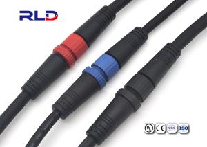 China LED Display 2 Pin IP68 M15 Waterproof Wire Connector factory
