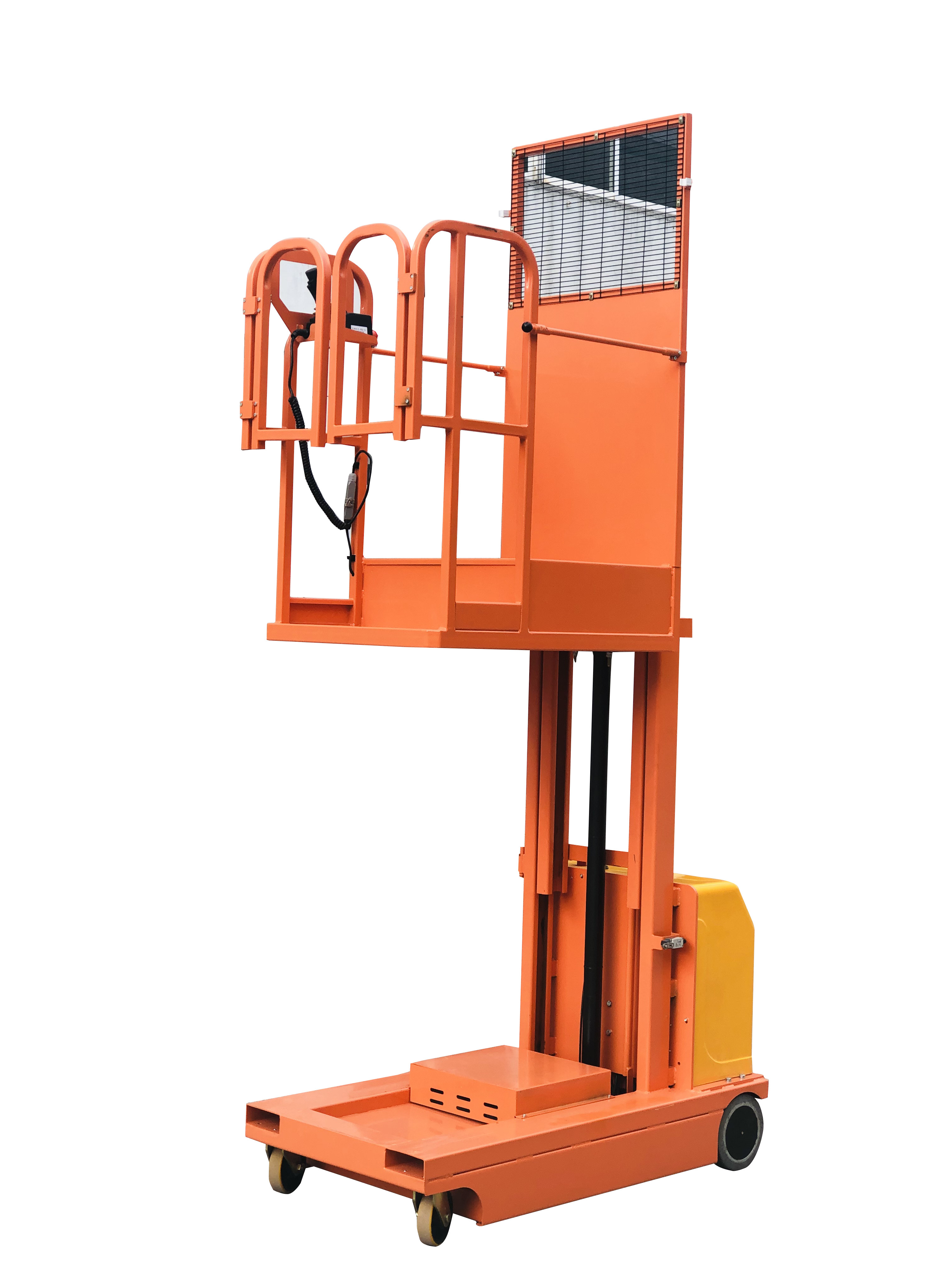 2.7 - 4.5m Self Propelled Warehouse Order Picker Safety Convenient To Operate