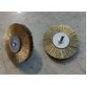 Buy cheap Hot Selling 75mm Crimped Brass Wire Rust Removal Cleaning Brush with Shank 6mm from wholesalers