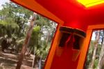 Durable Ultimate Combo Inflatable Bounce House UV Protective 4M x 4M x 4M