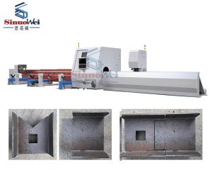 China 9000mm Laser Cutting Machine Pipe Laser Cutting With ± 0.1mm Accuracy factory