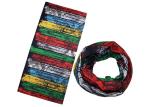Colorful Lines Style Polyester Seamless Original Headwear 25*50CM