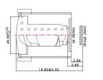 1/4" 2.0mm wide angle S mount lens ,HFOV120 degree, F2.0, good for Aptina