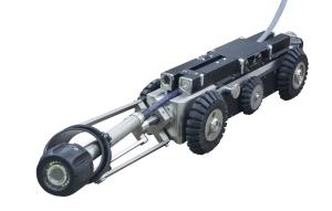 China Lateral Launch Mainline / Branch Sewer / Drain Pipe Video Camera Inspection Crawler factory
