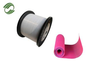 China White Conveyor Belt PET Monofilament Yarn 0.5mm 32-120 CN/Dtex factory