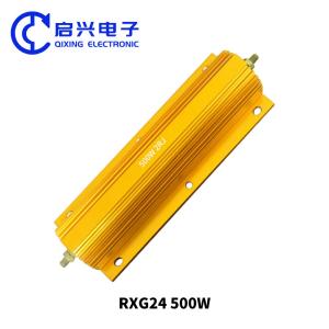 China RXG24 High power wirewound resistor 50W 100ohm Brake resistors factory
