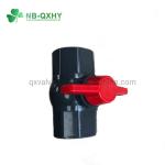 2 Inch White PVC Compact Ball Valve with ANSI Standard Low Temperature
