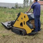 Hot Sale Small Hydraulic Wheel Crawler Skid Steer Mini Track Skid Steer Loader